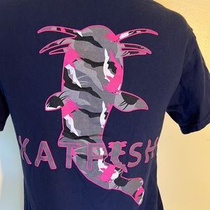 Katfish Camouflage T-shirt. Perfect for the Kat or Kate in your life!